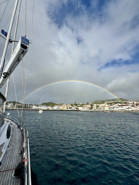 Arrival in Horta